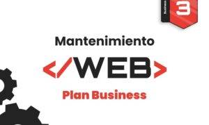 Mantenimiento Web / Plan Business