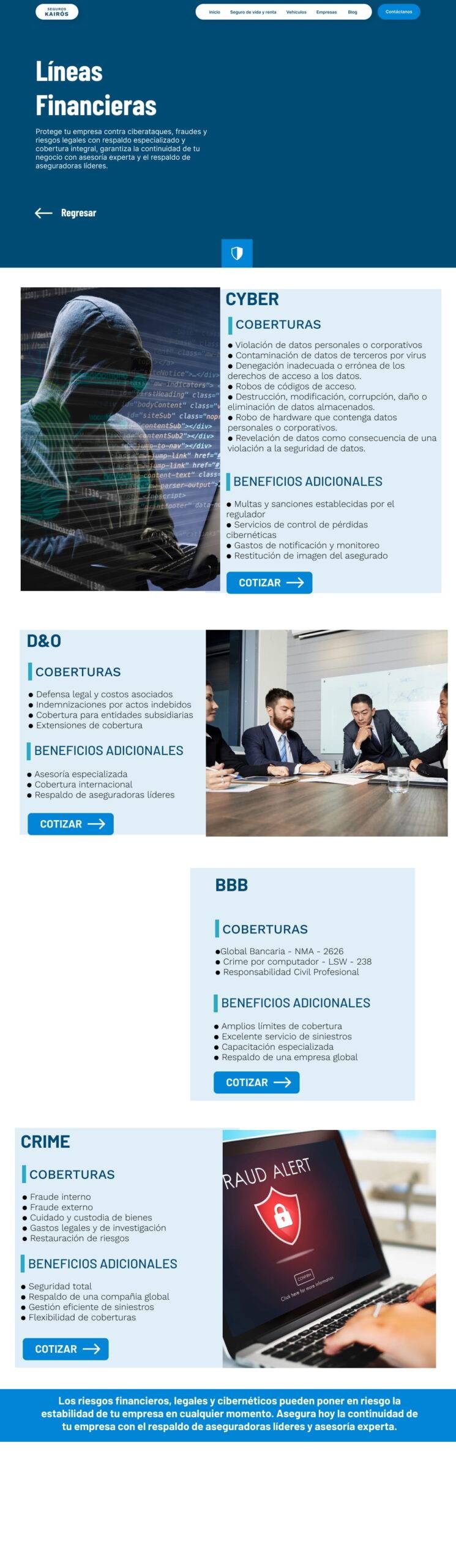 Líneas Financieras